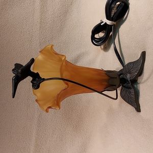 Vintage Hummingbird Lamp